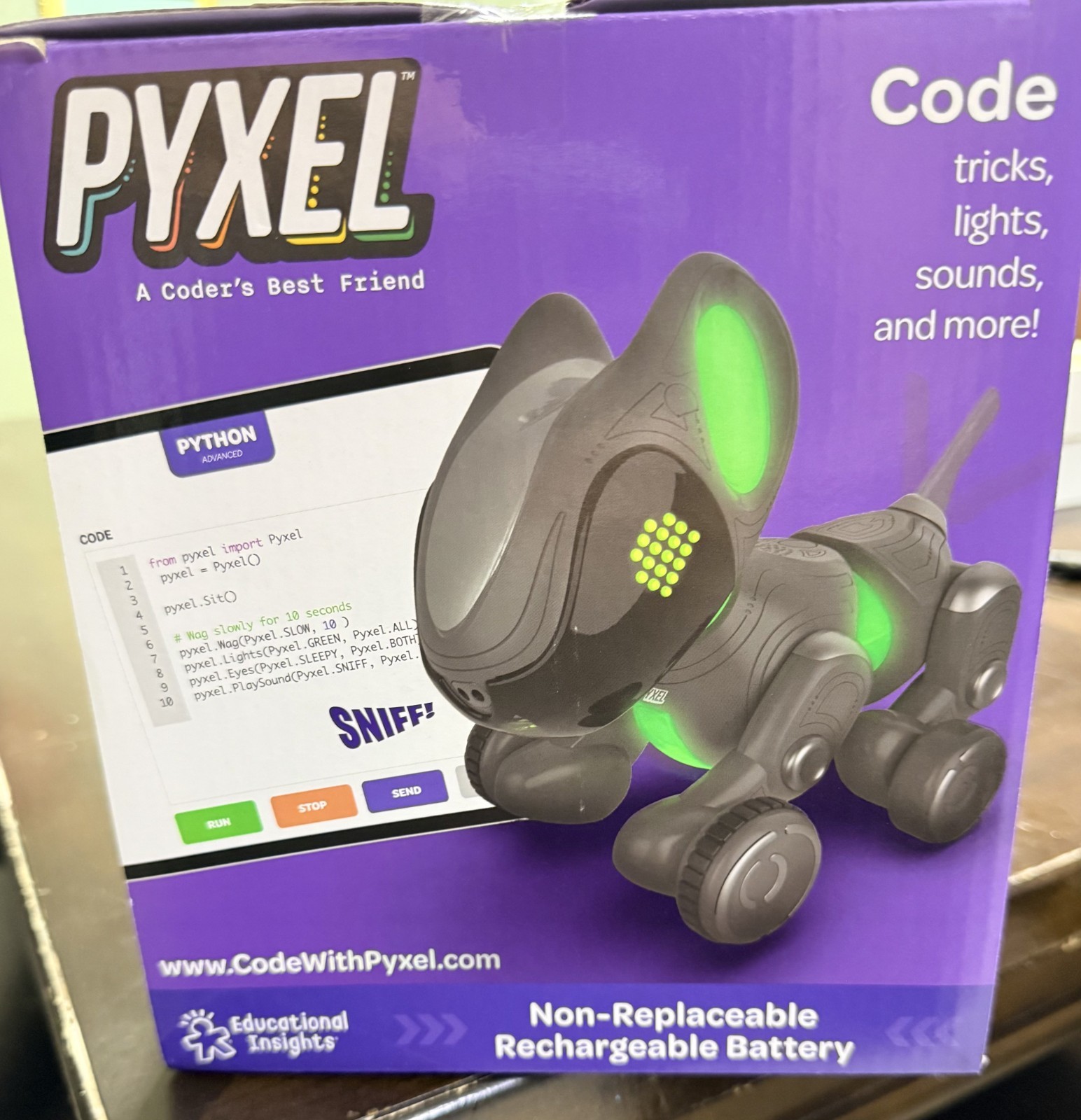 Educational Insights PYXEL A Coder’s Best Friend – Coding Robots for Kids
