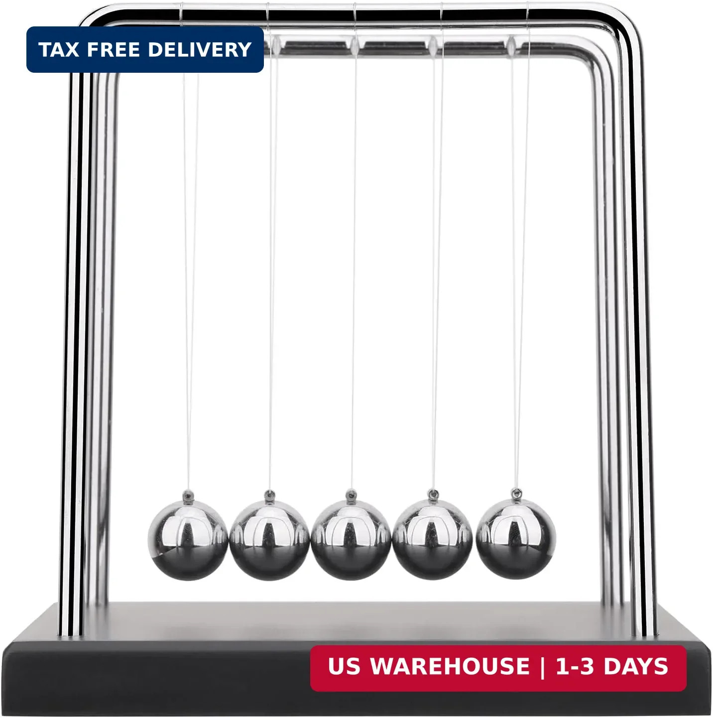 QLKUNLA Newtons Cradle Balance Balls Science Physics Gadget Desktop Decoration K