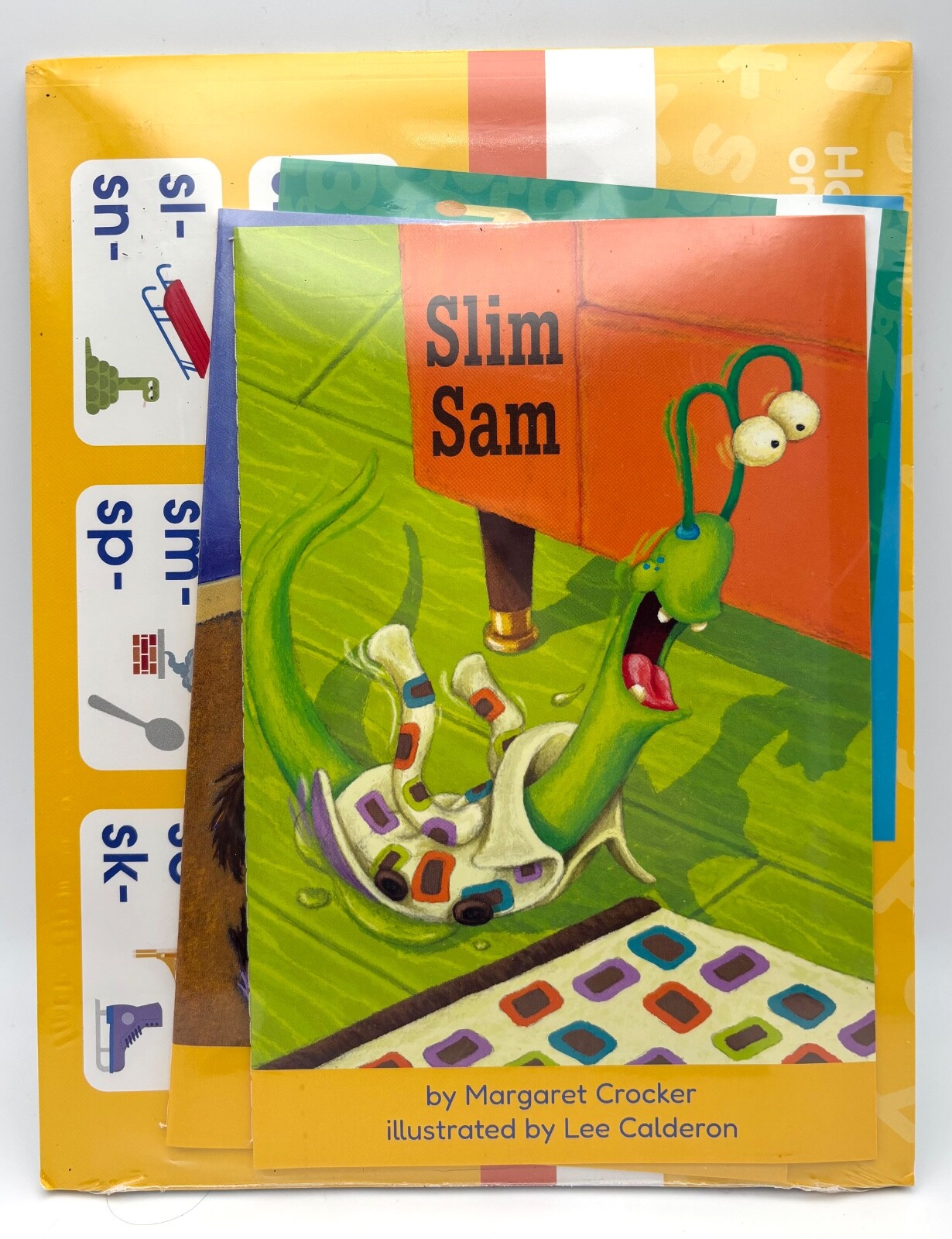 2 Hooked On Phonics Learn To Read Practice Bundles, incl Slim Sam & Tag Books
