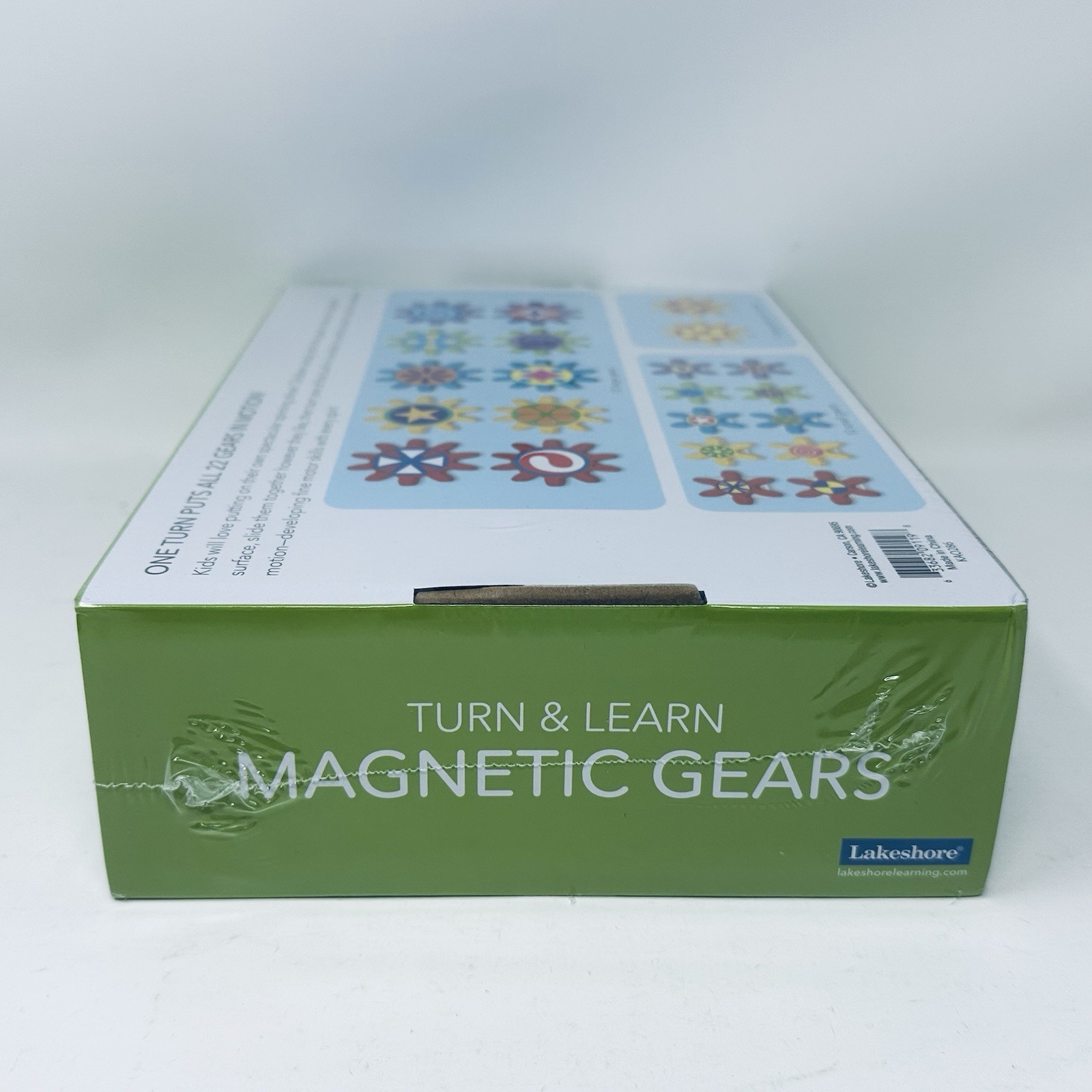 Lakeshore Leran & Play Turn & Learn Magnetic Gears Ages 3+ Motor Skills Sealed