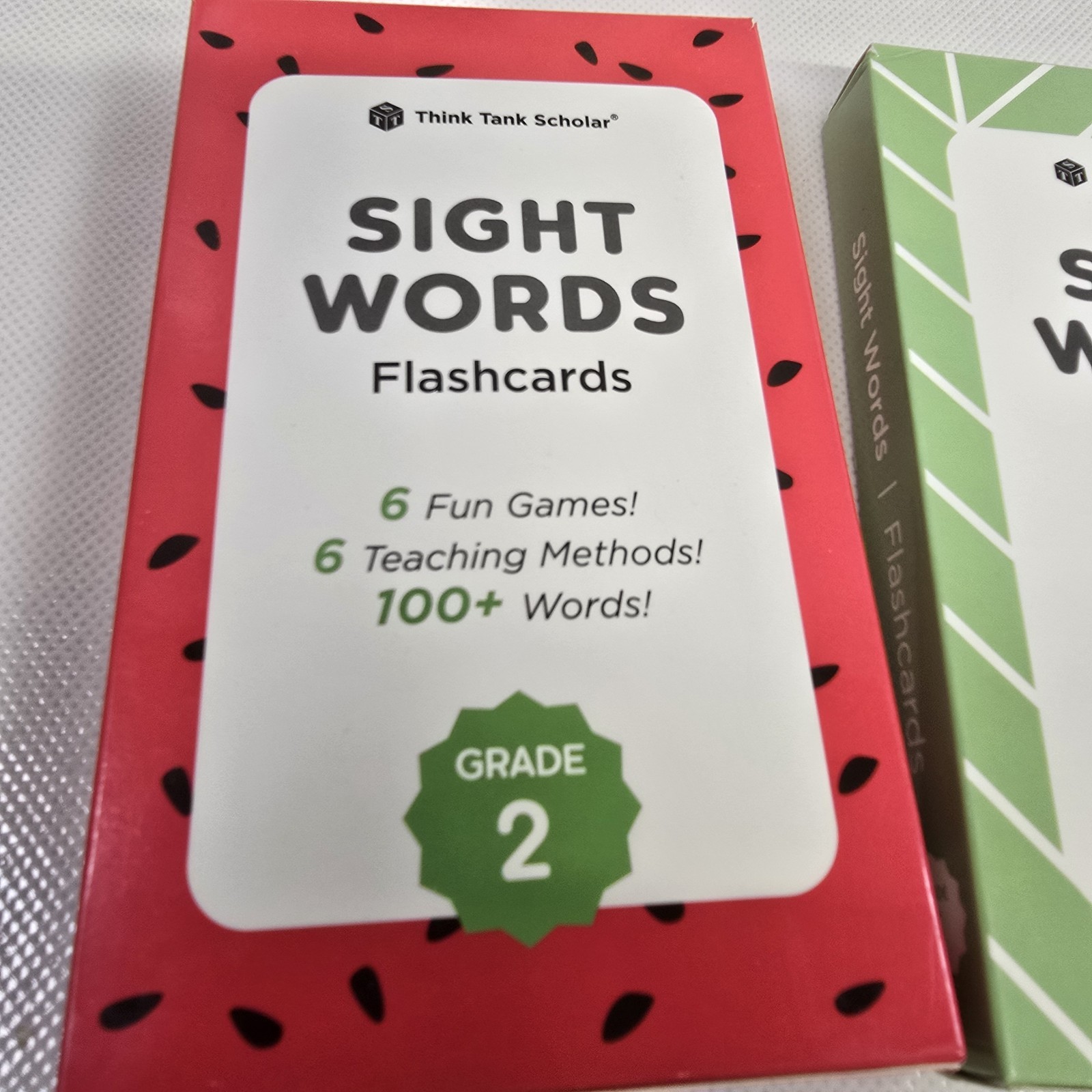 Think Tank Scholar Sight Words Flashcards Box Set of 5 520 Words Preschool-3rd G