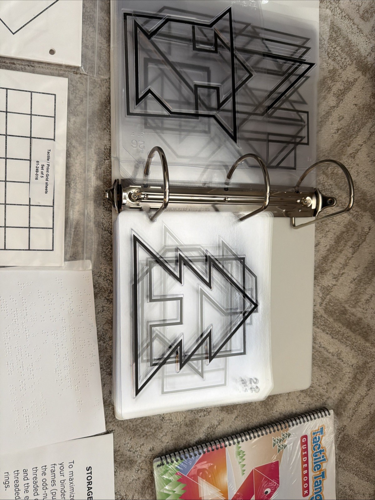 American Printing House Tactile Tangrams Set