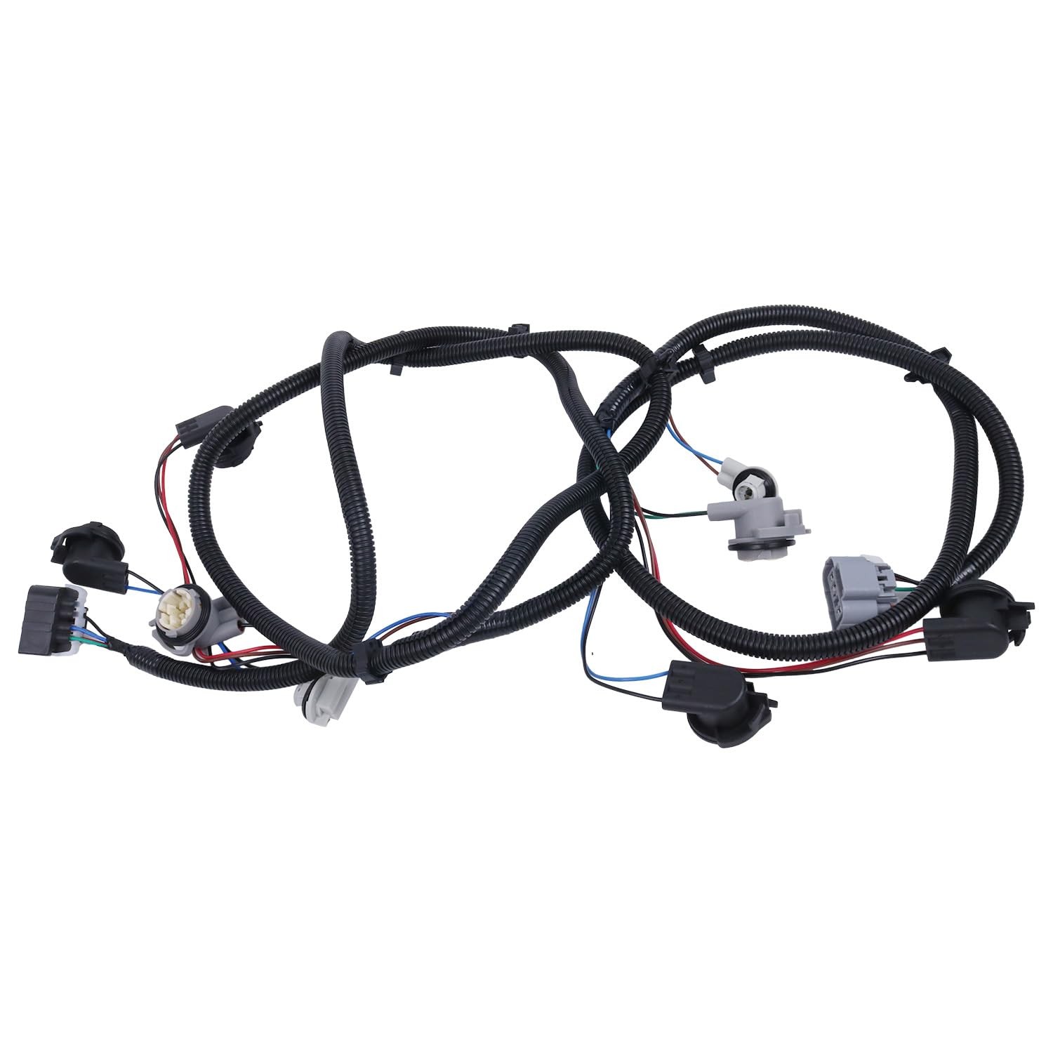 Left & Right Side Tail Light Lamp Wiring Harness Compatible with Chevy Silverado