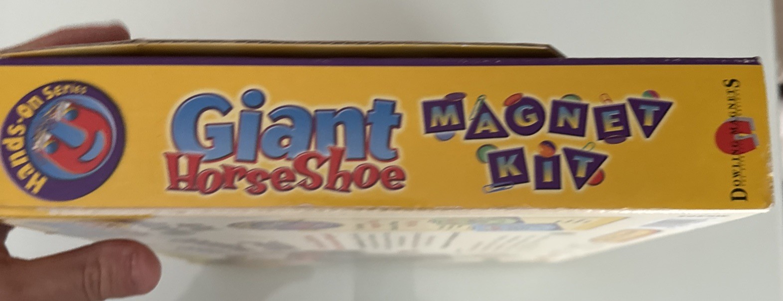 Giant Horseshoe Magnet Kit Dowling Magnets 2004 Complete Science Education Toy
