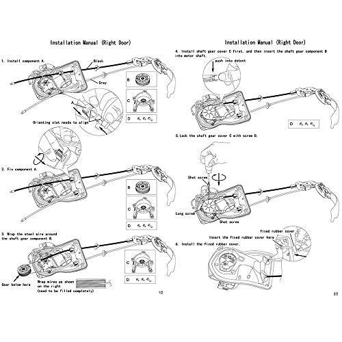 Sienna Sliding Door Cable 85620-08042 Power Sliding Door Cable Kit For Toyota