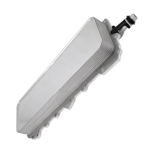 AULINK LR010754 Engine Oil Cooler Compatible with 2014-2020 Land Rover Discovery