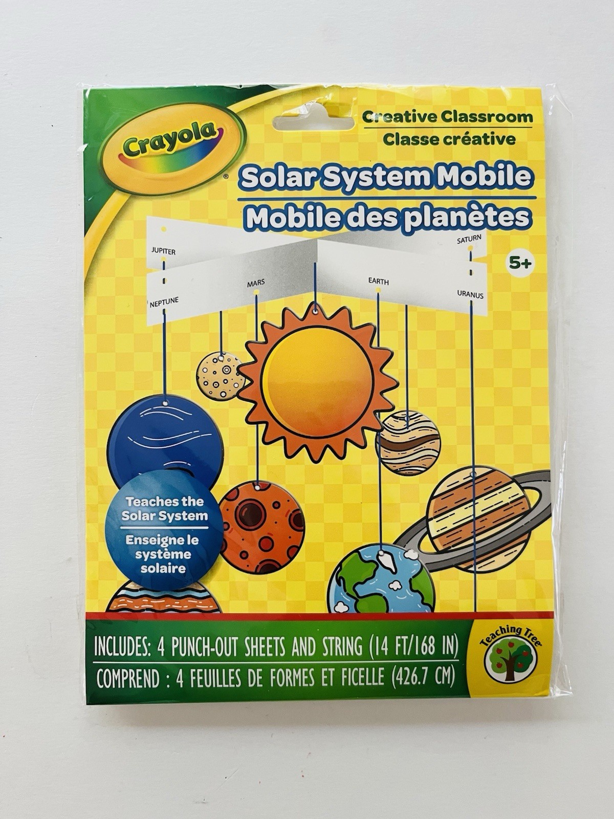 Crayola Solar System Mobile Creative Classroom Hanging Teaching Tree Classroom