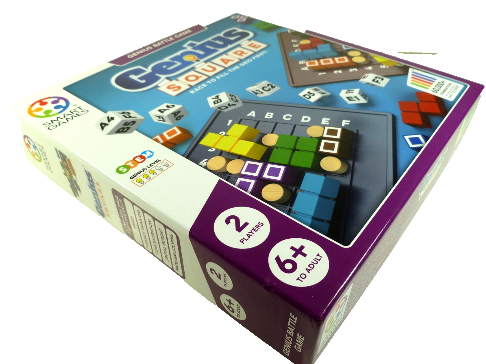 New! The Genius Square STEM Puzzle Educational Game of the Year 2023 Educational