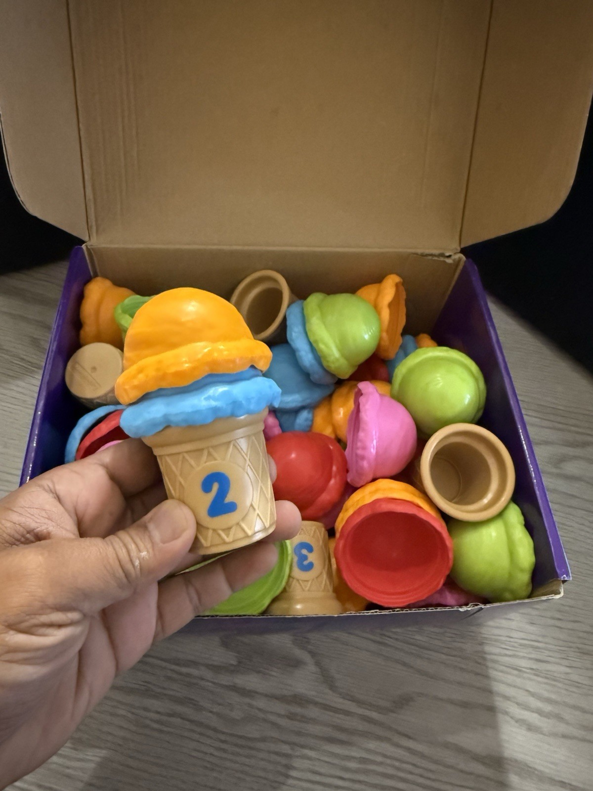 LakeShore Counting Cones Learning Educational Teaching Math Color Skills