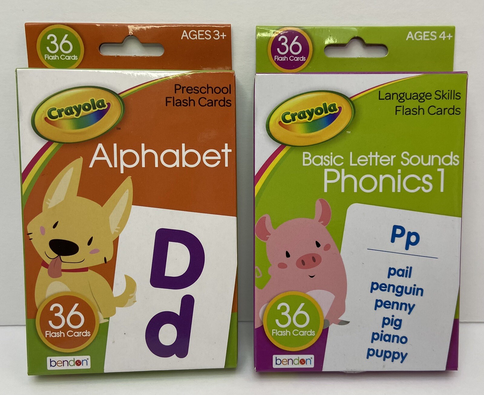 Lot Of 8 Flash Card Sets Preschool Learning Alphabet Phonics Math Homeschooling