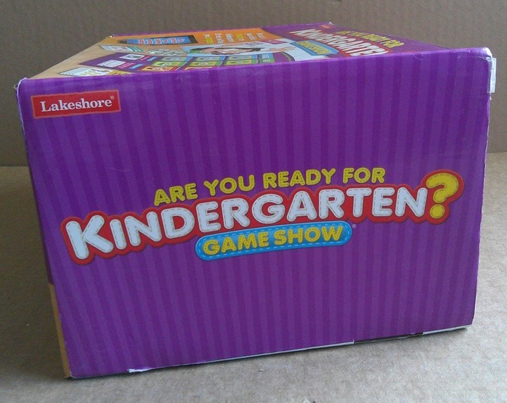 LAKESHORE Are You Ready for Kindergarten? Game Show ~ Age 4 – 5 yrs.