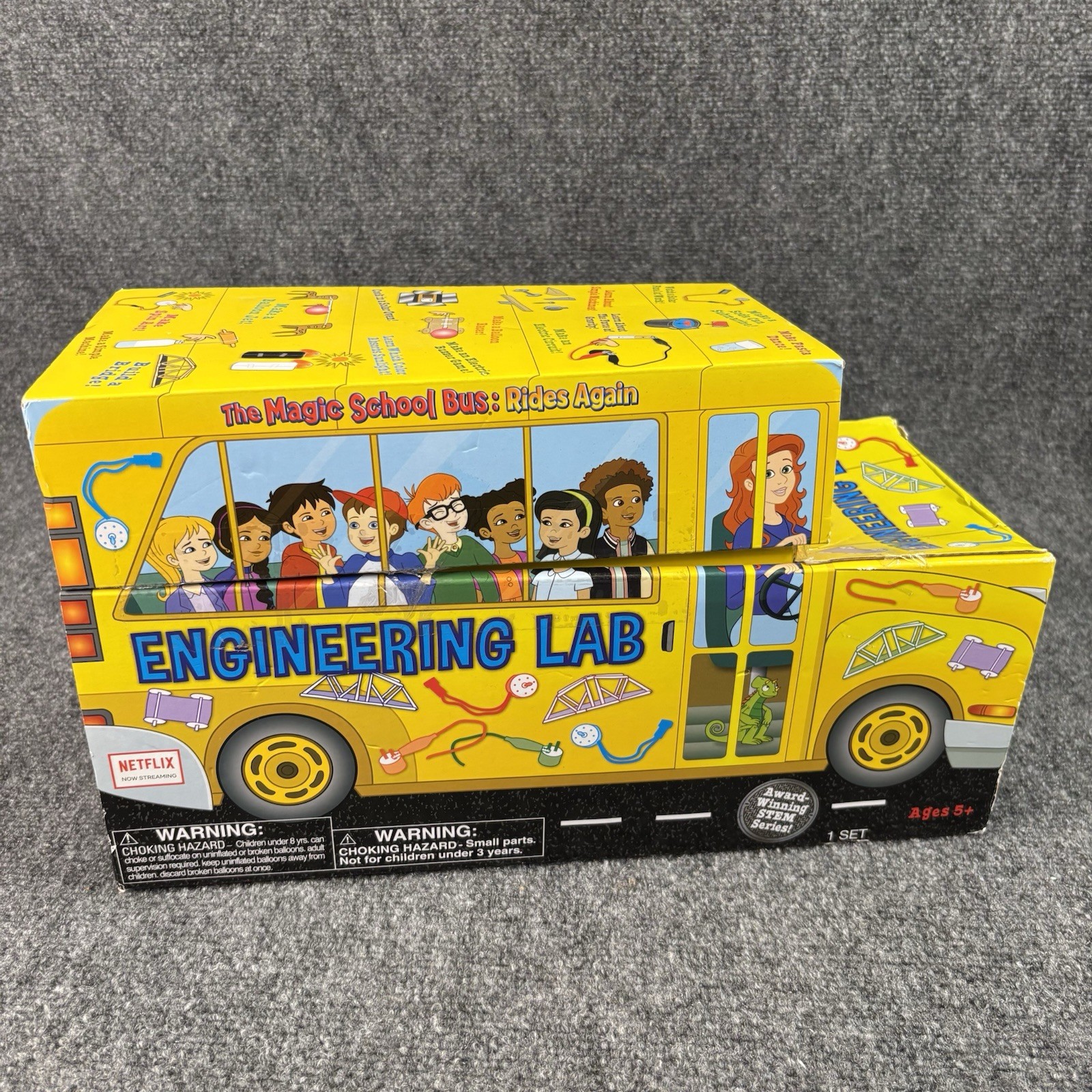 Scholastic-The Magic School Bus Engineering Lab – Ages 5+ – Young Scientist Club