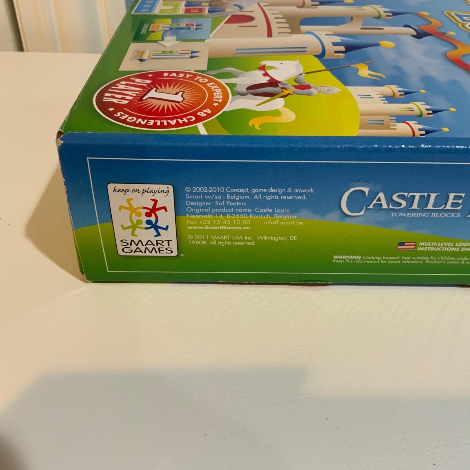 Castle Logix Educational Building Logic Game Multi Level Blocks Game