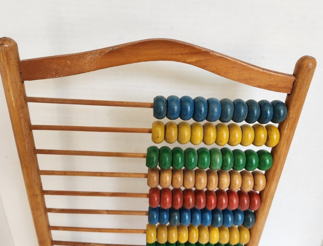 Vintage Wooden ABACUS, Educational Toy
