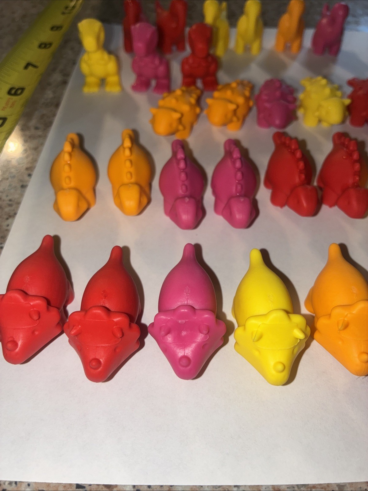 Counting And Color Sorting Educational Toys Lot Dinosaurs