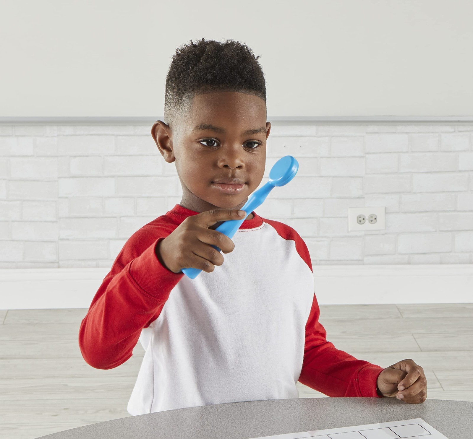 Reading Readiness Activity Set – Magnetic Wands & Chips, Spelling Toys for Kids,