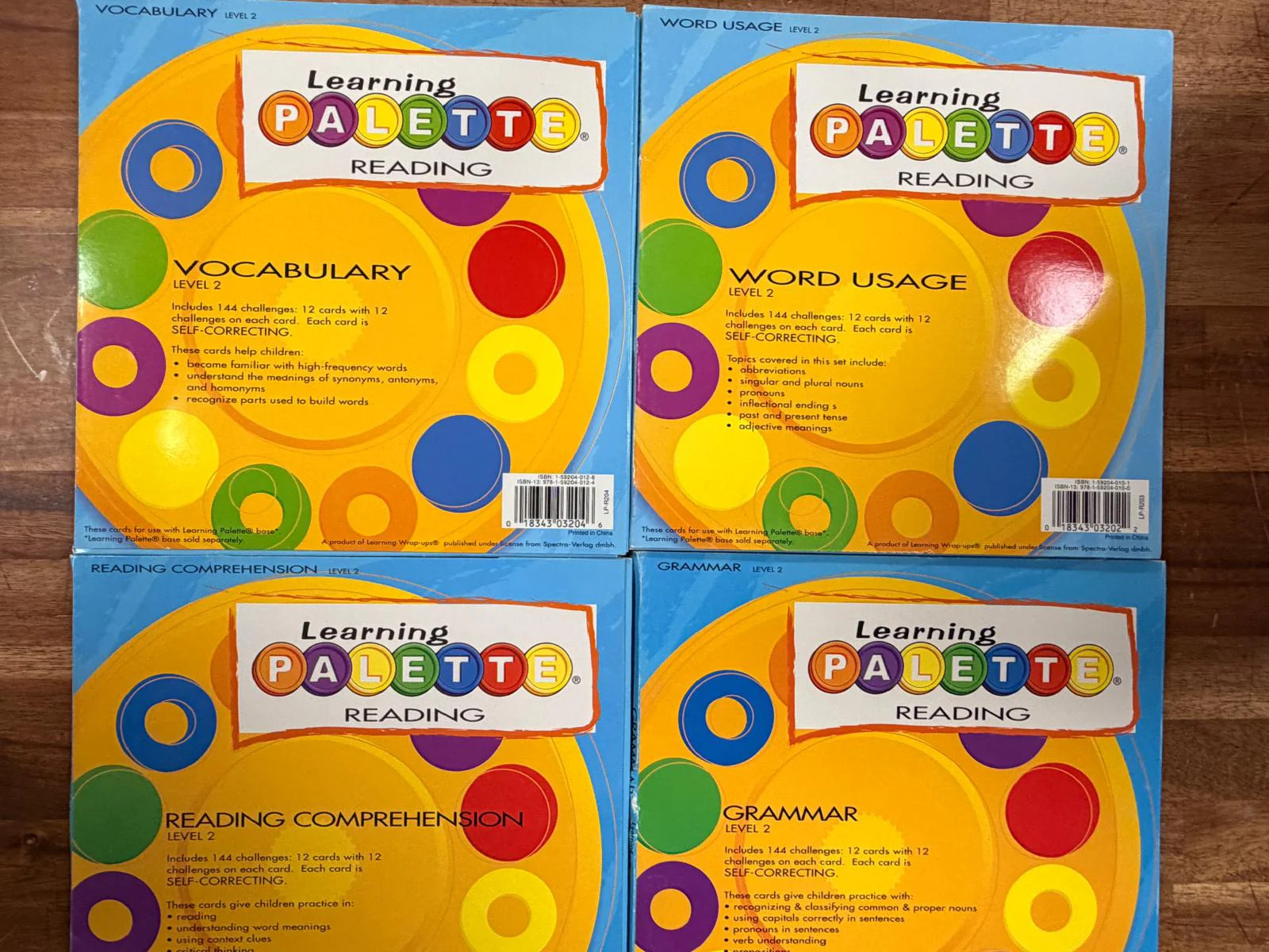 Learning Palette SET – Language Arts & Math (Level 2)