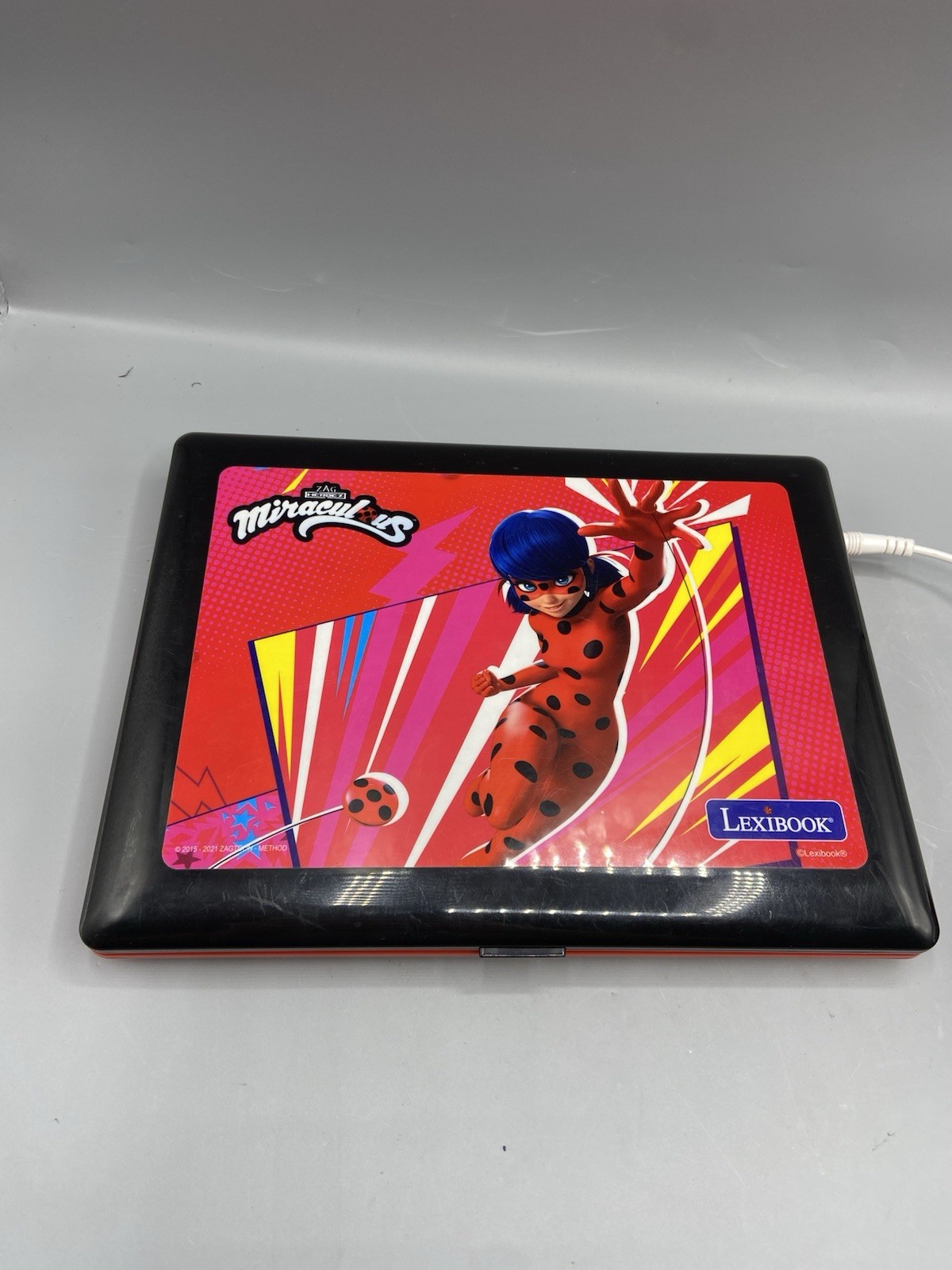 Lexibook Miraculous Ladybug Bilingual Laptop Toy Mouse English Spanish Espanol