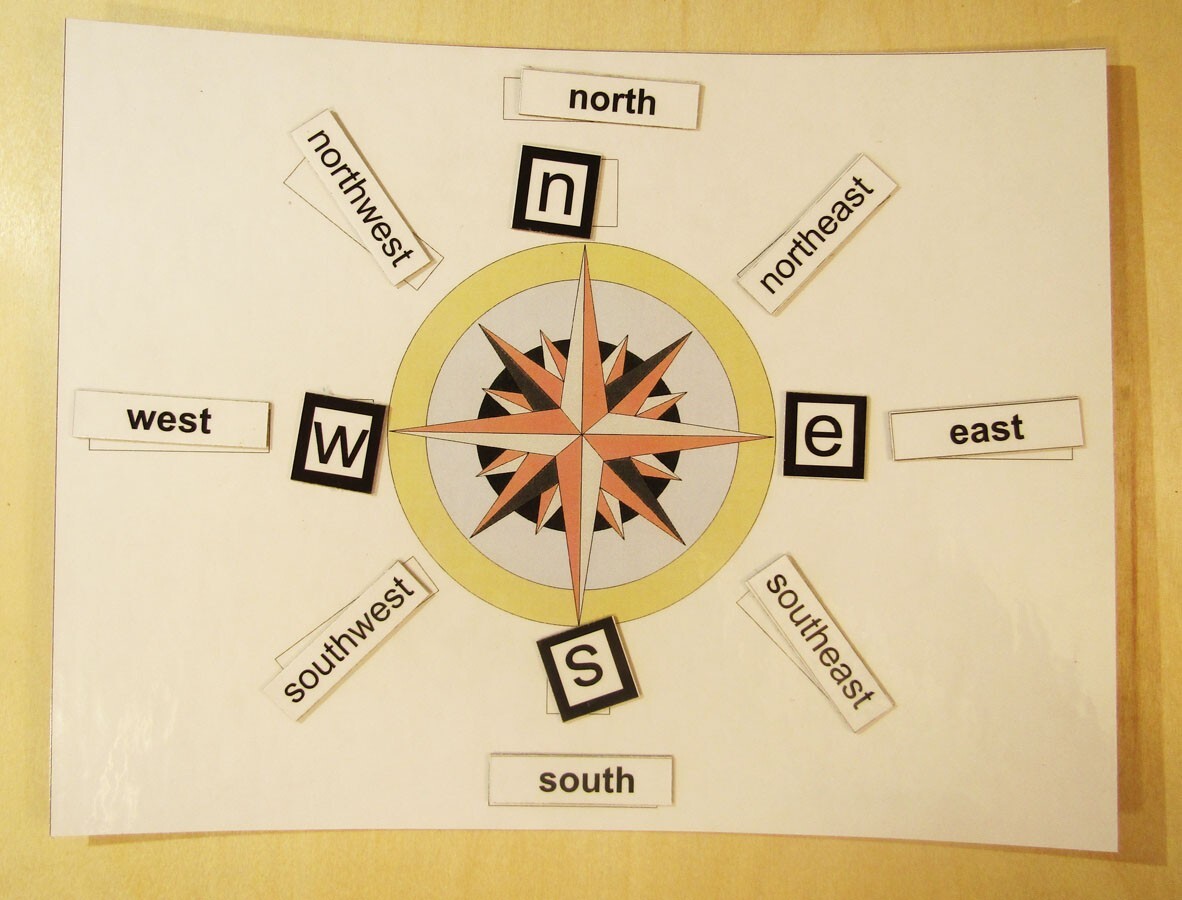 Montessori preschool educational material package