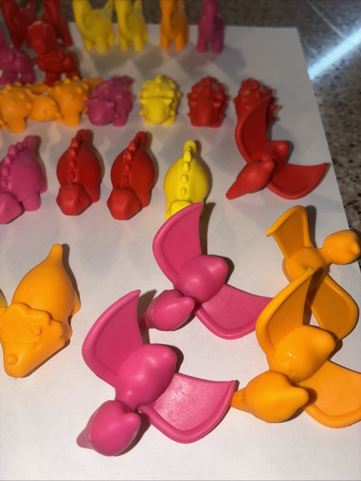 Counting And Color Sorting Educational Toys Lot Dinosaurs