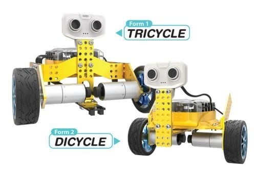Tomo 2 in 1 Stem Robotic Kit DR-01Y Transformable and Programmable APP Robot