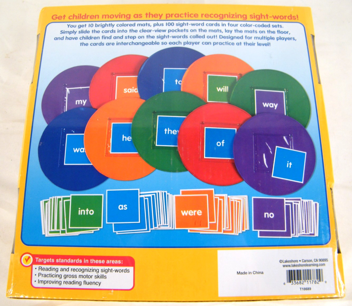 SIGHT WORD STEPS – Lakeshore Learning Exclusive – Reading Game – New Sealed