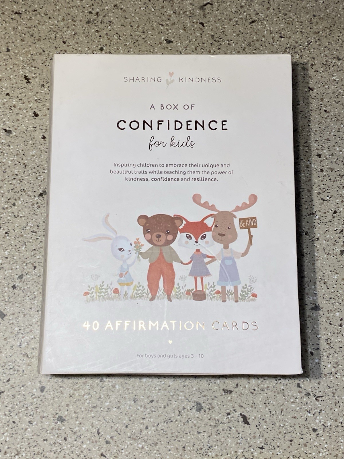The Sharing Kindness 40 Affirmation Cards For Kids Complete