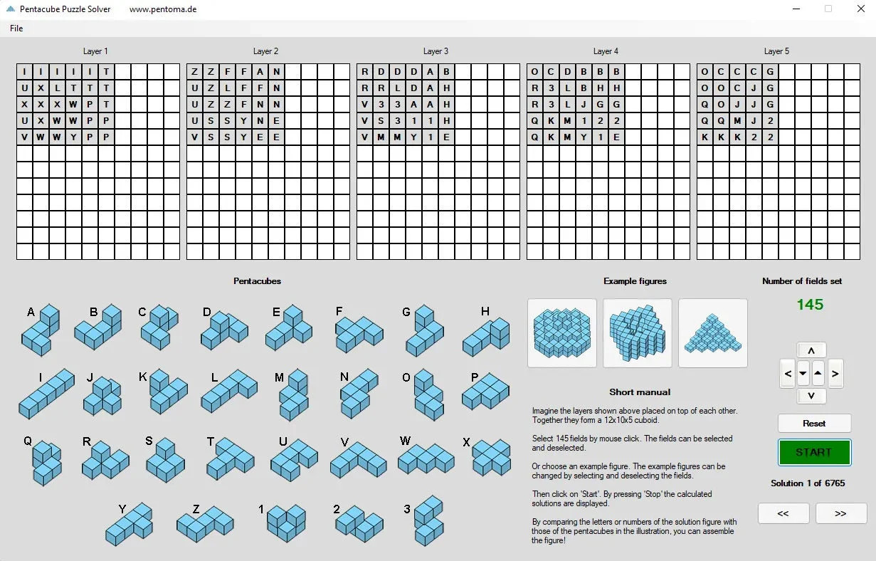 Dorian Cube Puzzle – 25 Unique Pentacube Pieces, 3D Brain Teaser, Fun and
