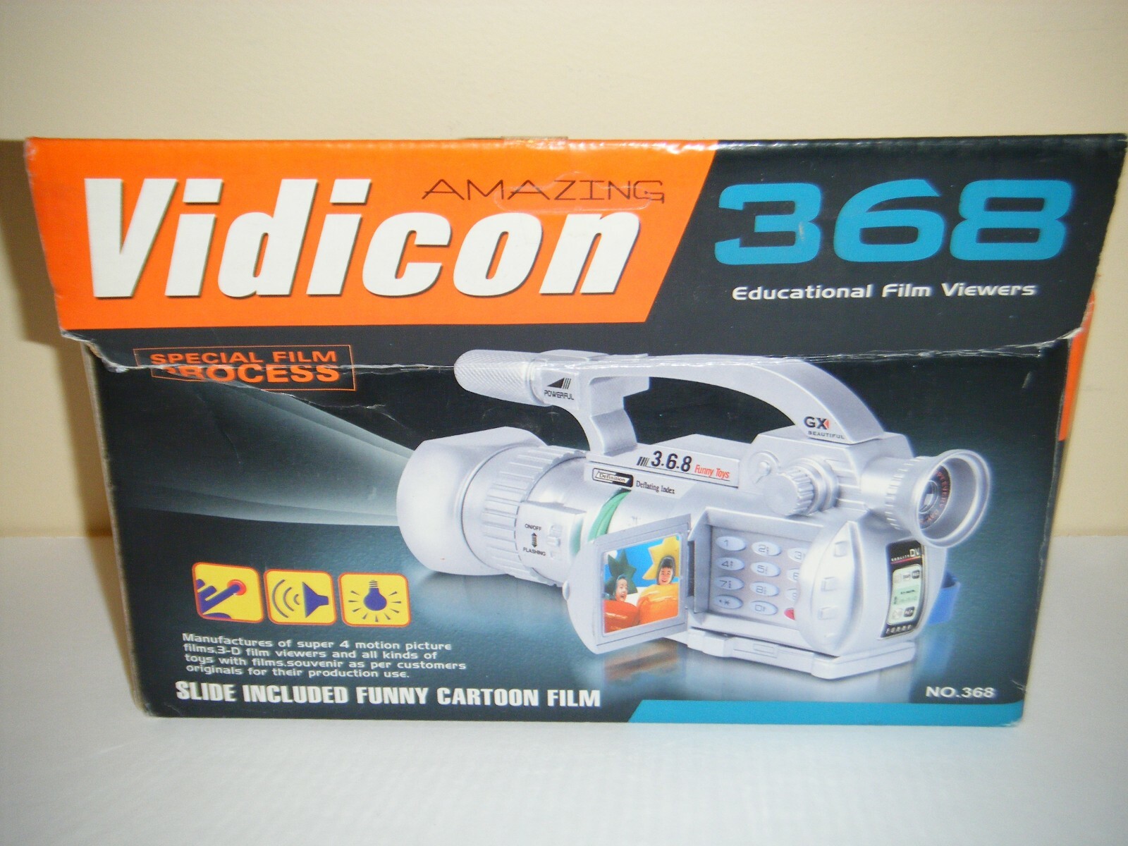 Amazing Vivdcon 368 Camera Novelty Kids Toy Slide Projector