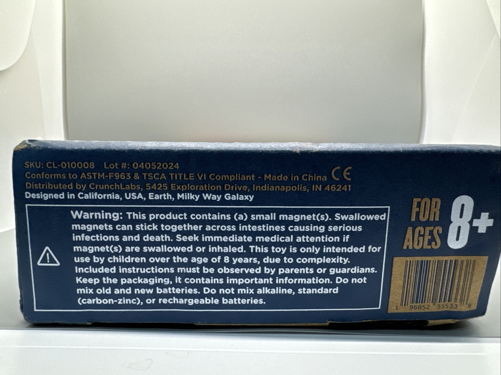 Crunch Labs Box by Mark Rober BOOMERANG CAR New, Sealed, Complete Box