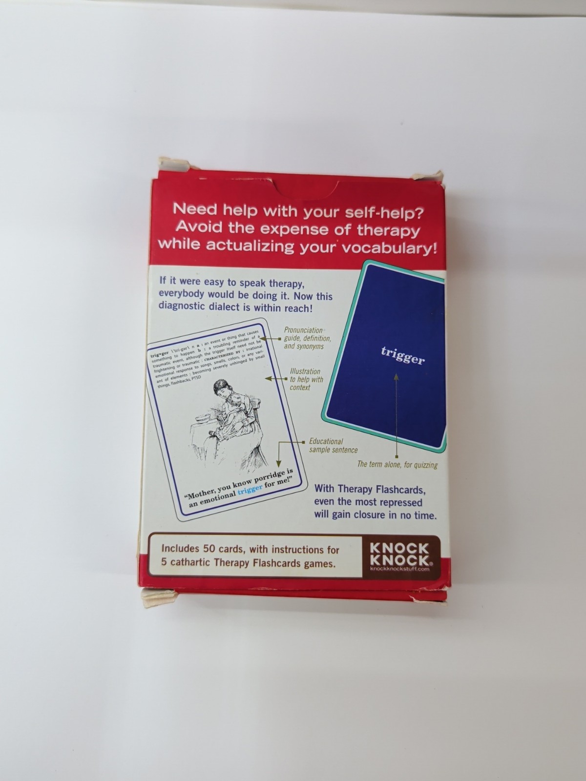 THERAPY FLASHCARDS – KNOCK/KNOCK