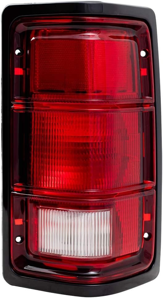 Tail Light for 1988-1996 Dakota Black Bezel From 11/27/1987 for 1981-1993 D150