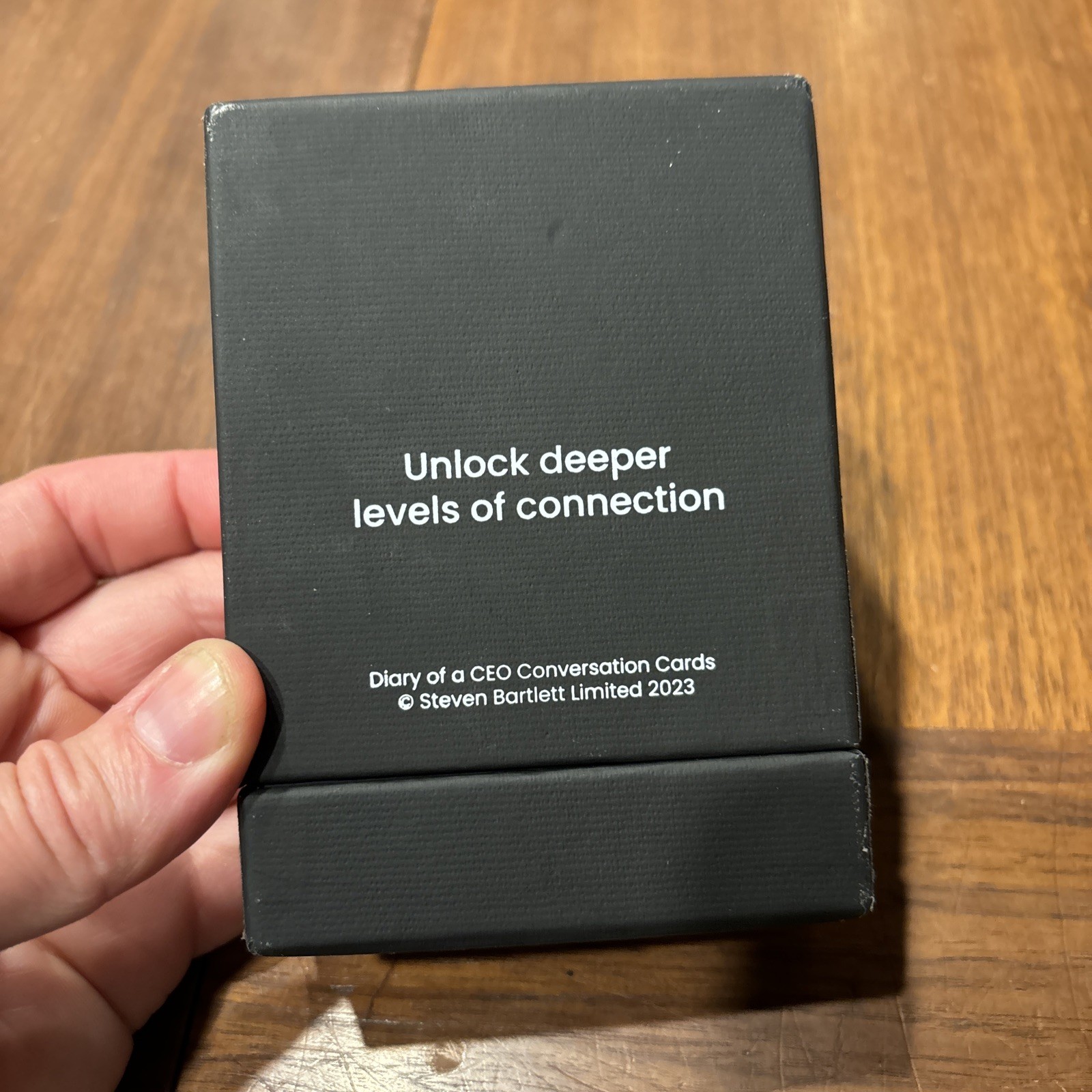 The Diary Of A CEO Conversation Cards Second Edition