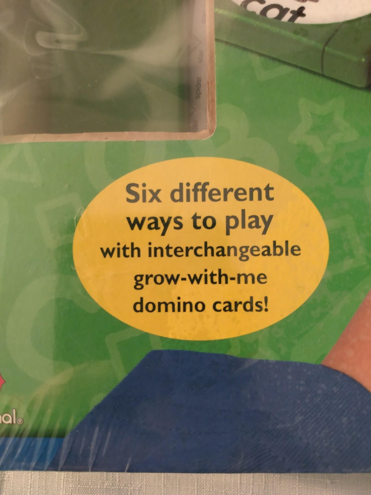 Leap Frog Dominoes Educational Game Cardinal 2 players ages 3+ colors shapes NEW