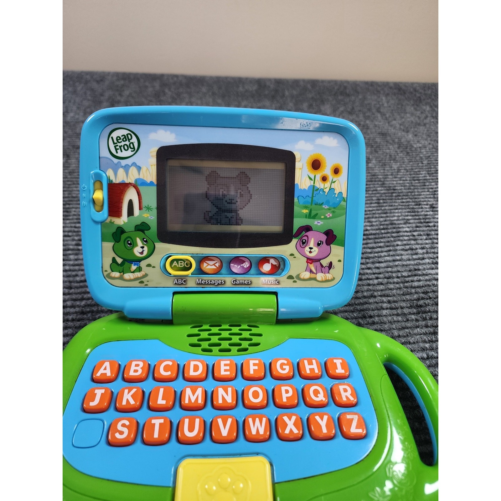 Leap Frog “My Own Laptop” Letters/Animals Vocab Literacy 16 Songs Tested Works