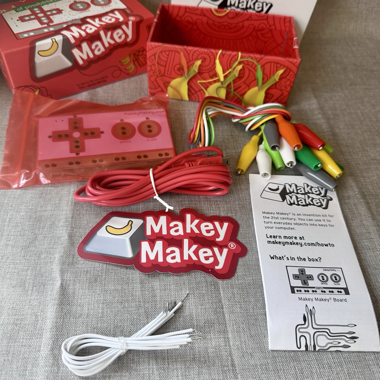 NEVER USED! Makey Makey an Invention Kit from JoyLabz – STEM Educational Coding