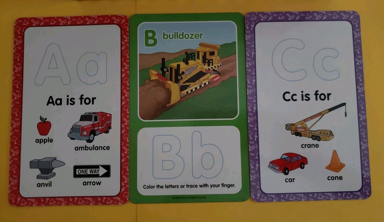 Tonka My First ABCs & 123s Deluxe 5″x8″ Activity Cards
