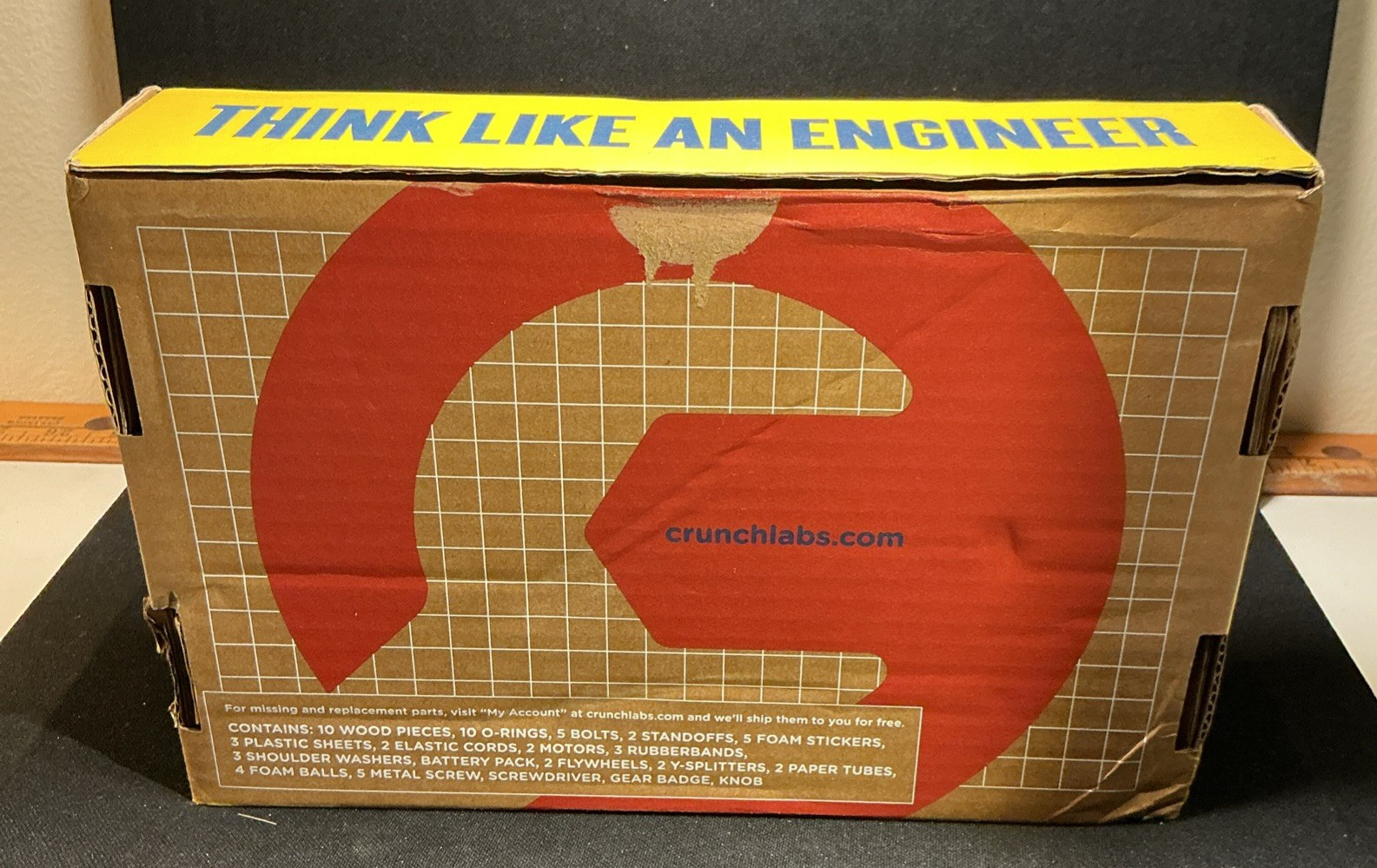 Crunch Labs By Mark Rober S.T.E.M. Build Box Ball Launcher Think Like Engineer