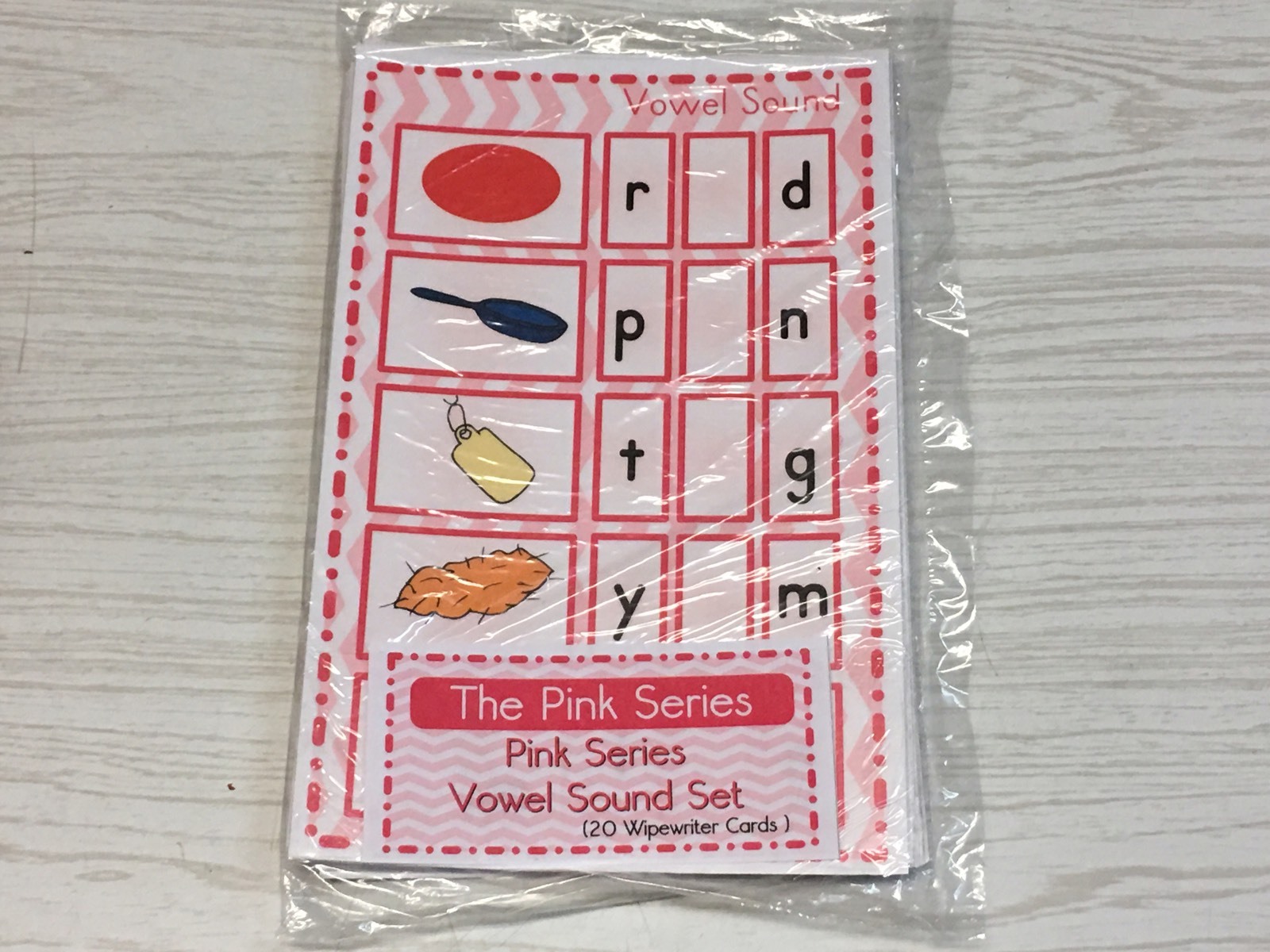 The Pink Series – Language Kit – (16) Montessori Materials for Primary Language