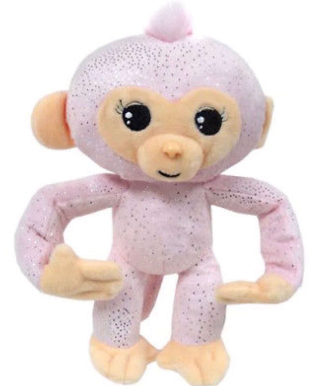WowWee Fingerlings 10 Inch Posable Plush with Sound & Bonus Fingerlings Clip On