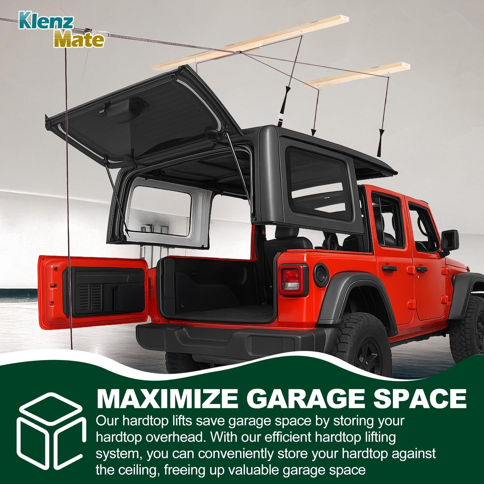 Upgraded Hardtop Removal Lift with Removal Tool Kit,Compatible with All Jeep …