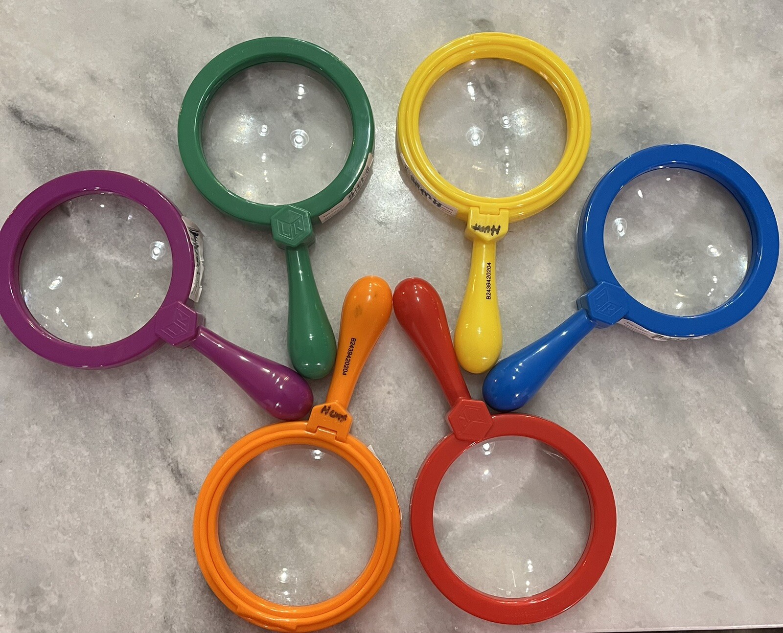 Learning Resources Primary Science Jumbo Magnifiers, Set of 20 (LER2775)