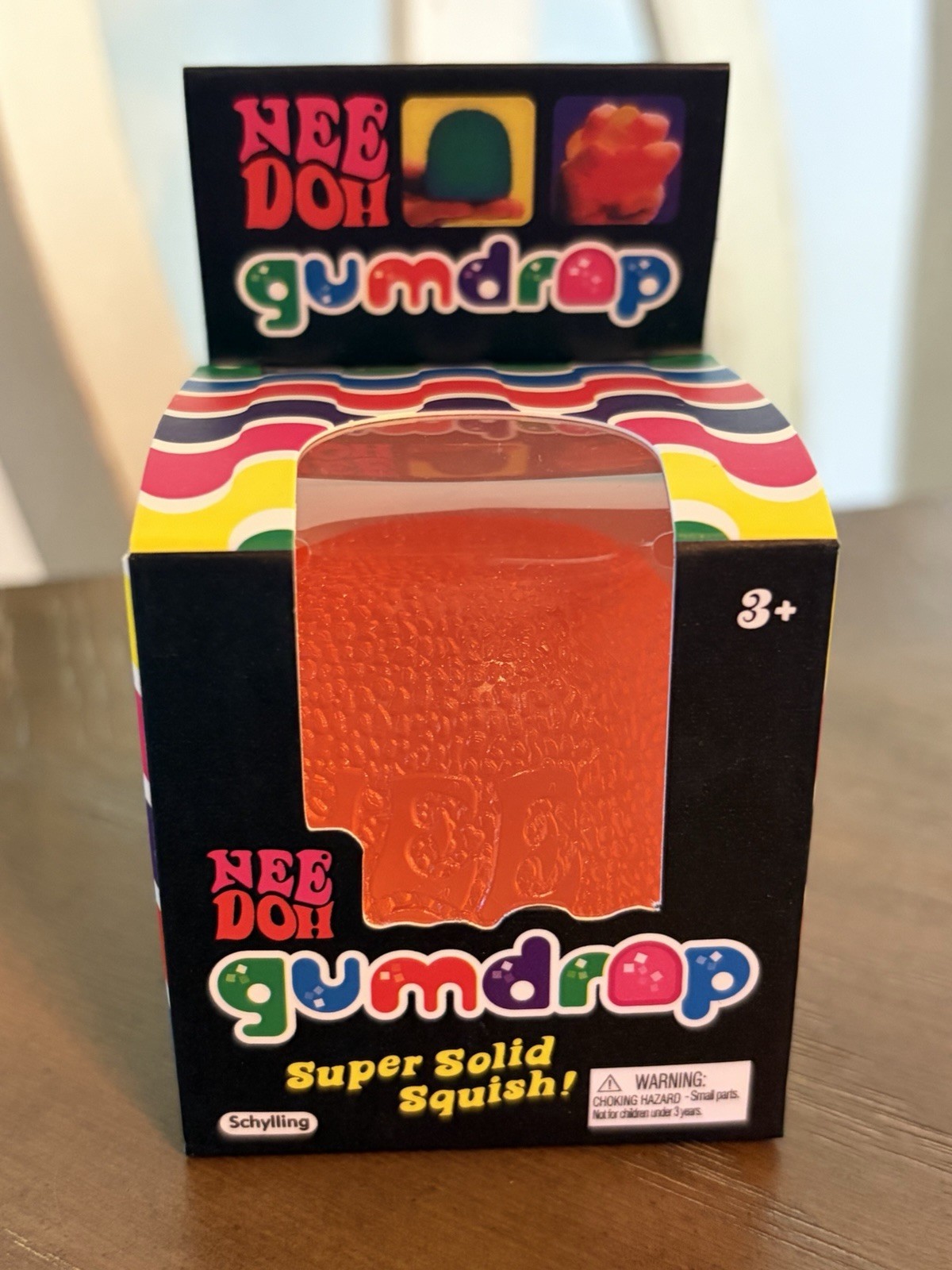 NeeDoh Gumdrop Super Solid Squish Needoh Gum Drop RARE