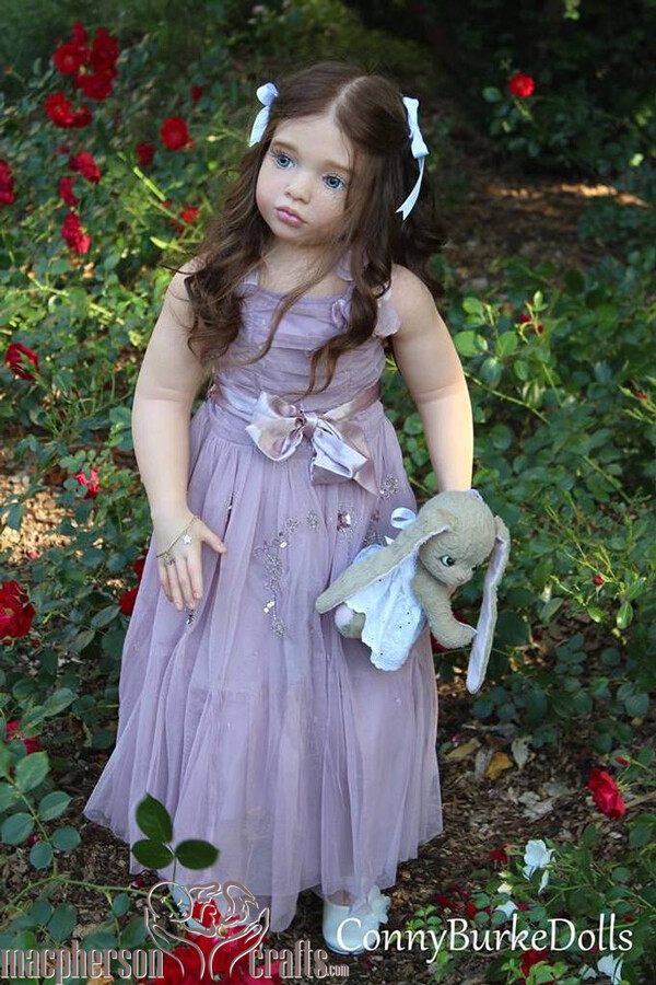 40inch Unpainted Reborn Doll Kit Huge Toddler Girl Blank with CONNECTORS Aloenka