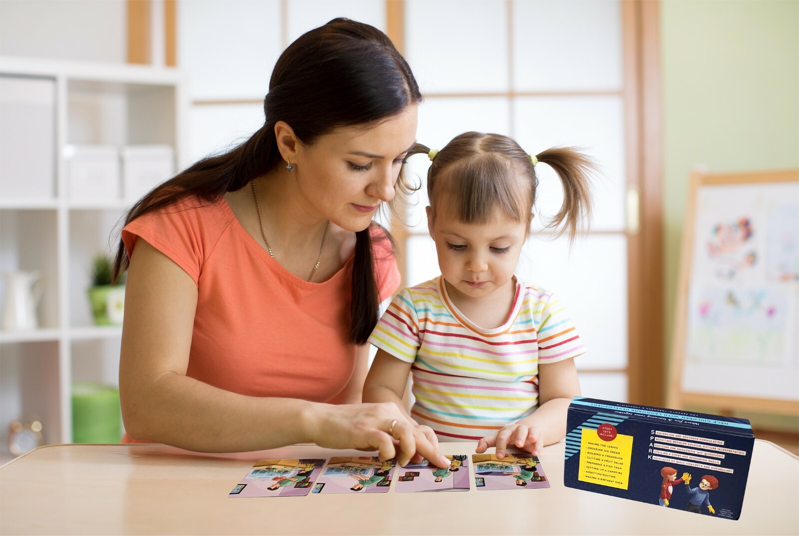 Spark Cards Jr Sequencing Cards For Storytelling and Picture Interpretation