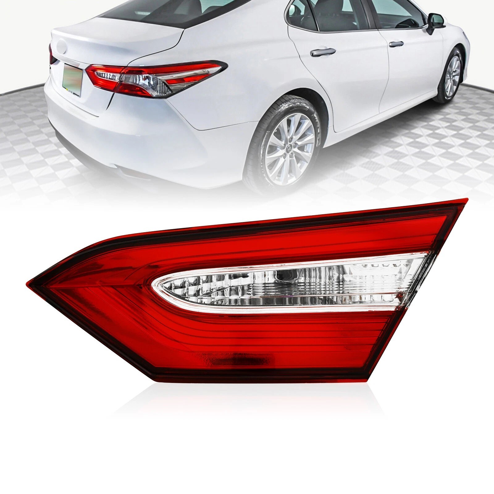 18-20 Toyota Camry Halogen Tail Light Inner Right Passenger TO2803140 8158006620