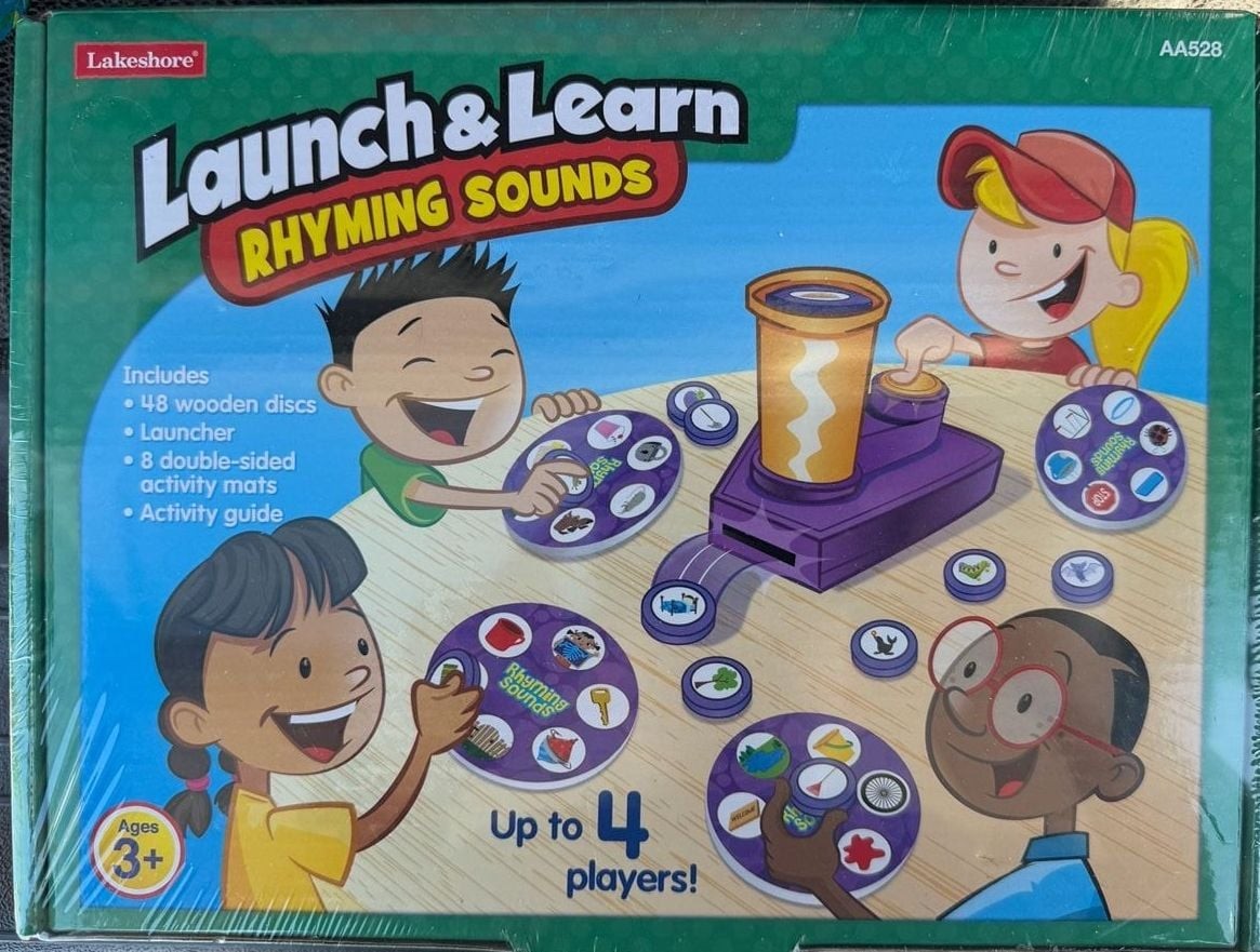 Lakeshore Learning Launch & Learn Rhyming Sounds Educational Game