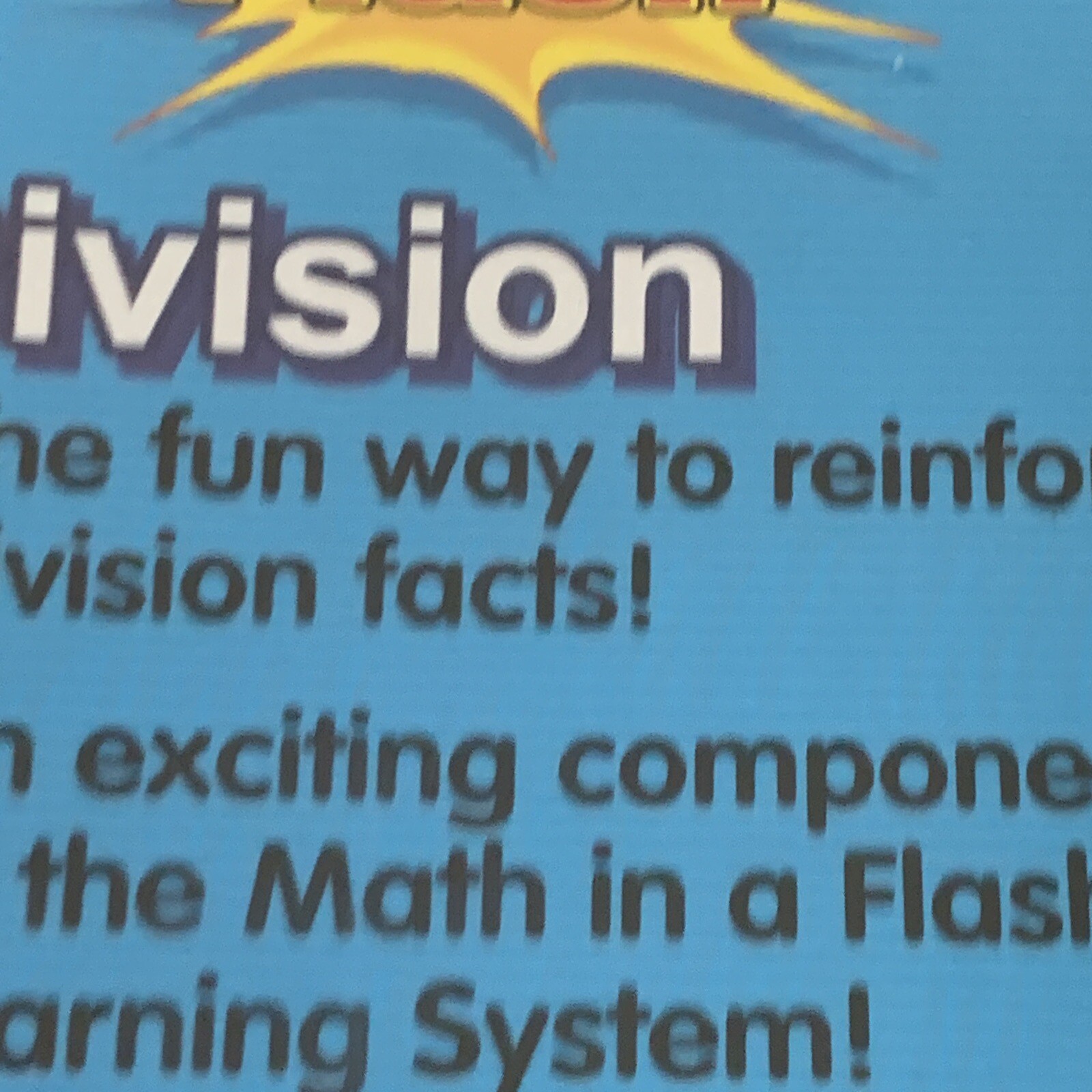 Edupress Math in a Flash flash bingo Division EP2466 Educational Homeschooling