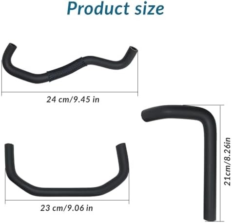 3PCS Breather Hoses with PCV Valve Compatible with Nissan Frontier Pathfinder Xt