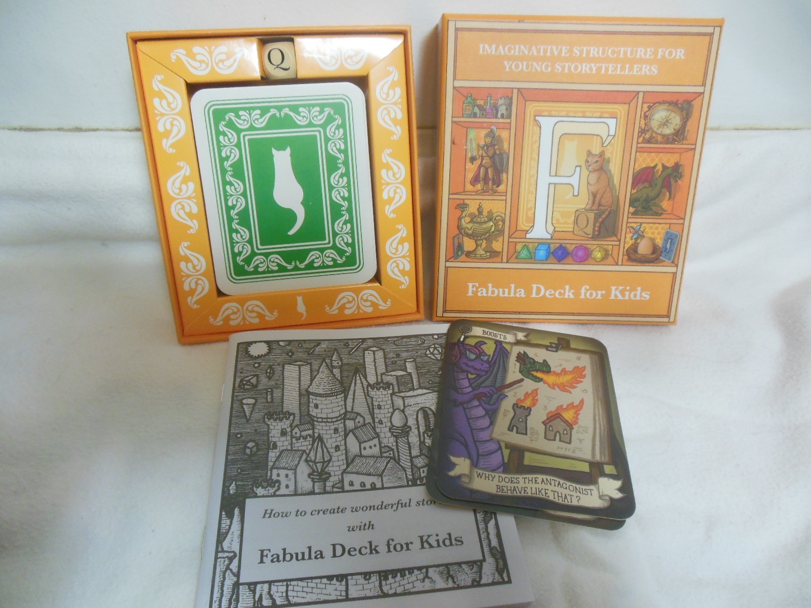 Fabula Deck for Kids Educational & Creative Storytelling Cards Complete VG